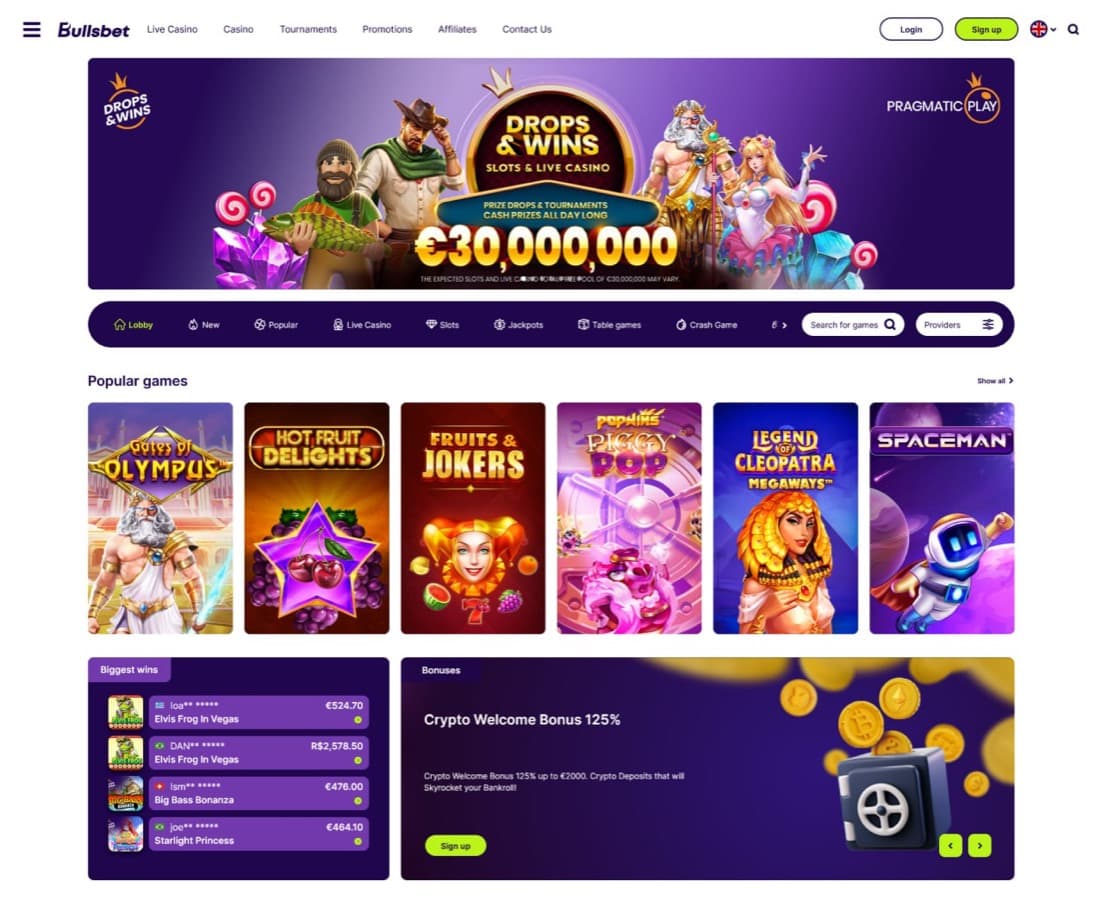 Bullsbet Screenshot