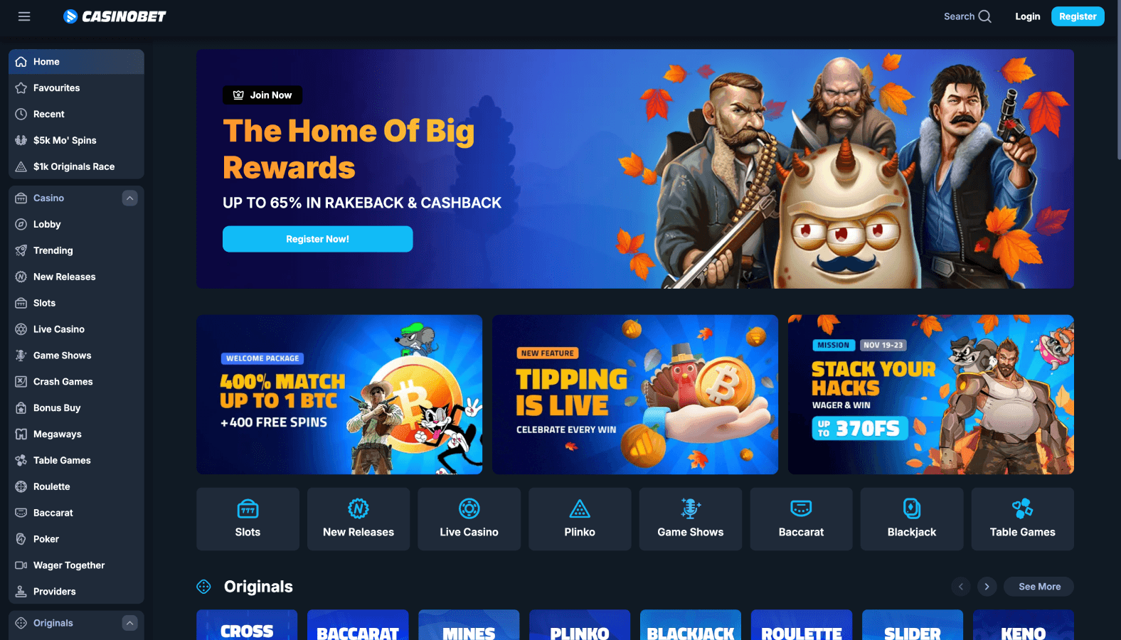 CasinoBet screenshot