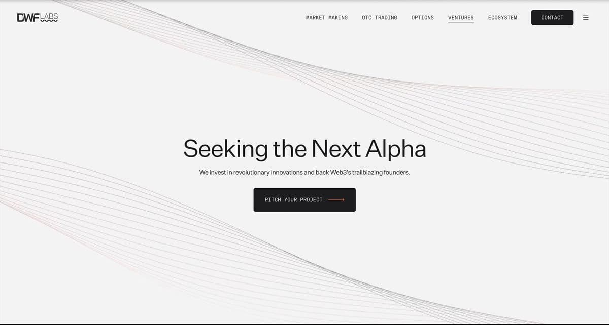 dwf-labs platform screenshot
