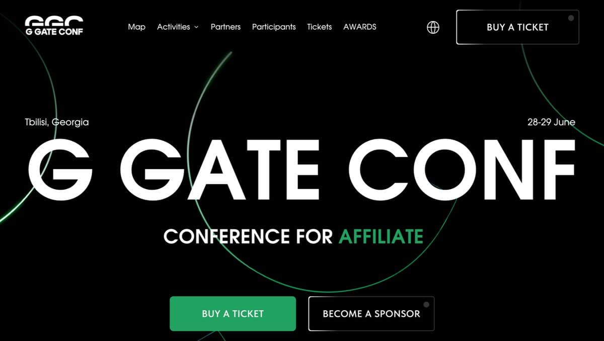 g-gate-conference-2025 platform screenshot