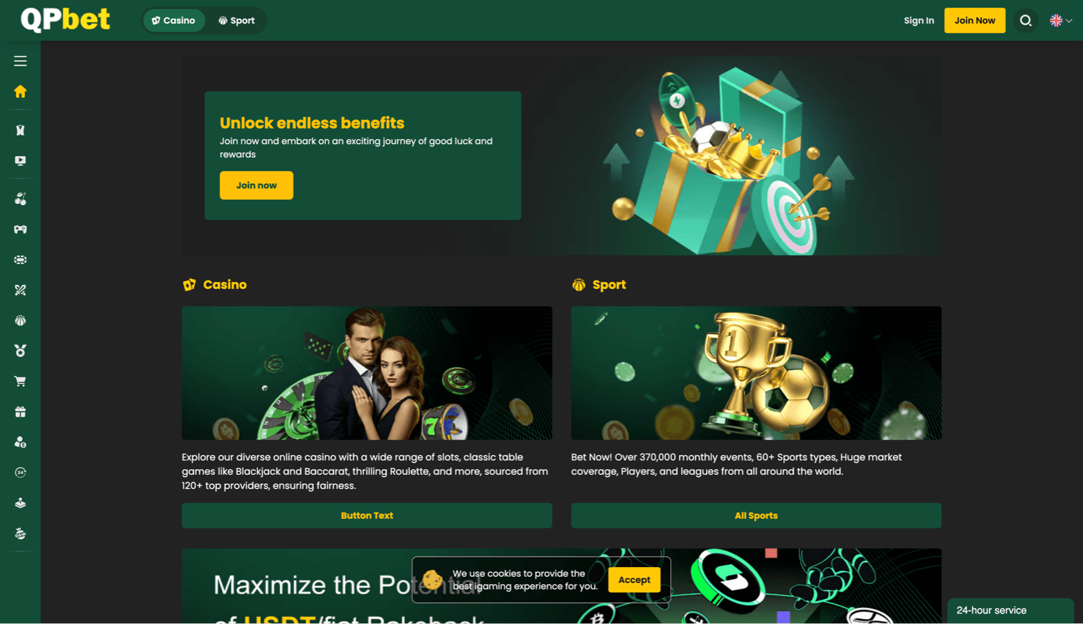 QPBet screenshot