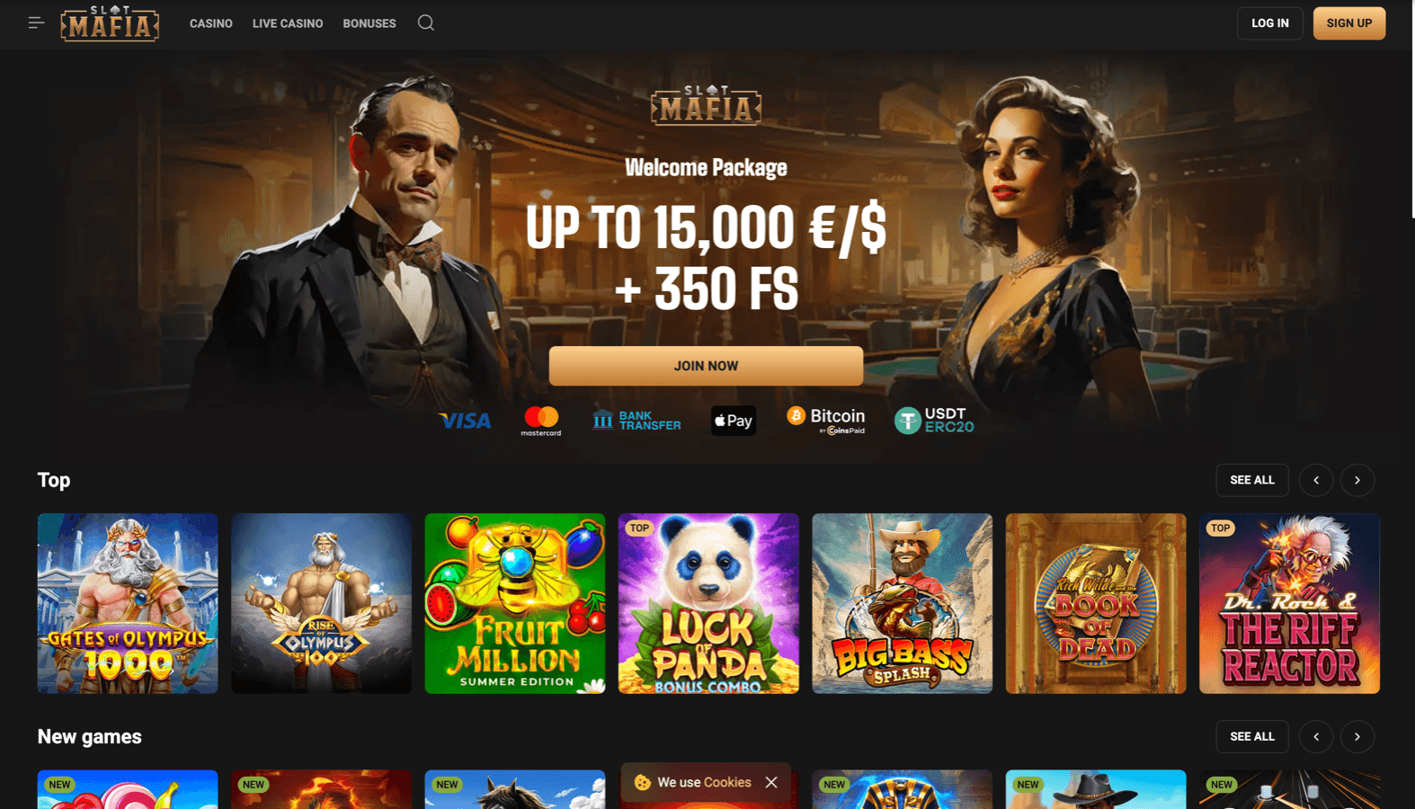 SlotMafia Casino screenshot