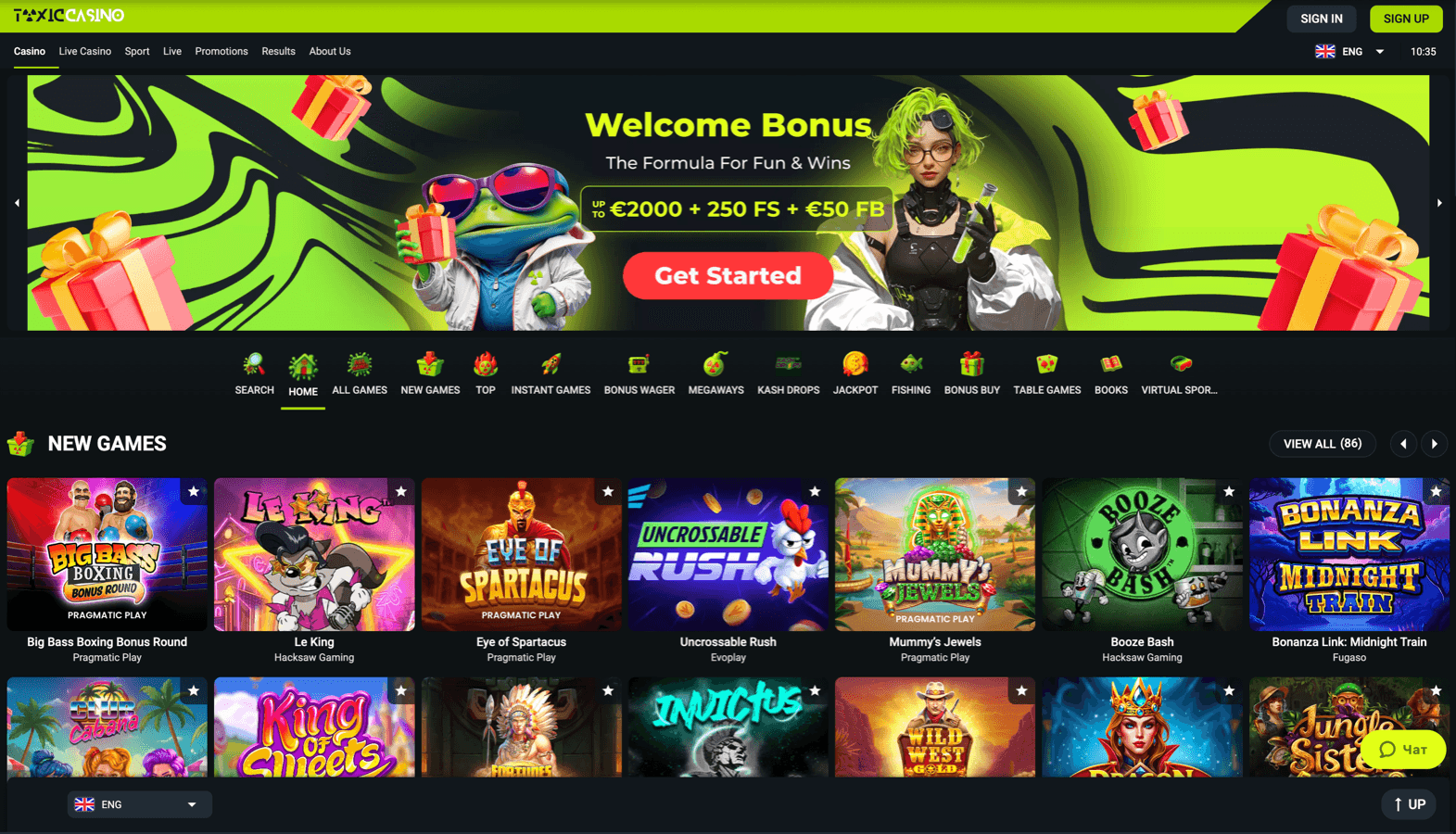 toxic casino_screen