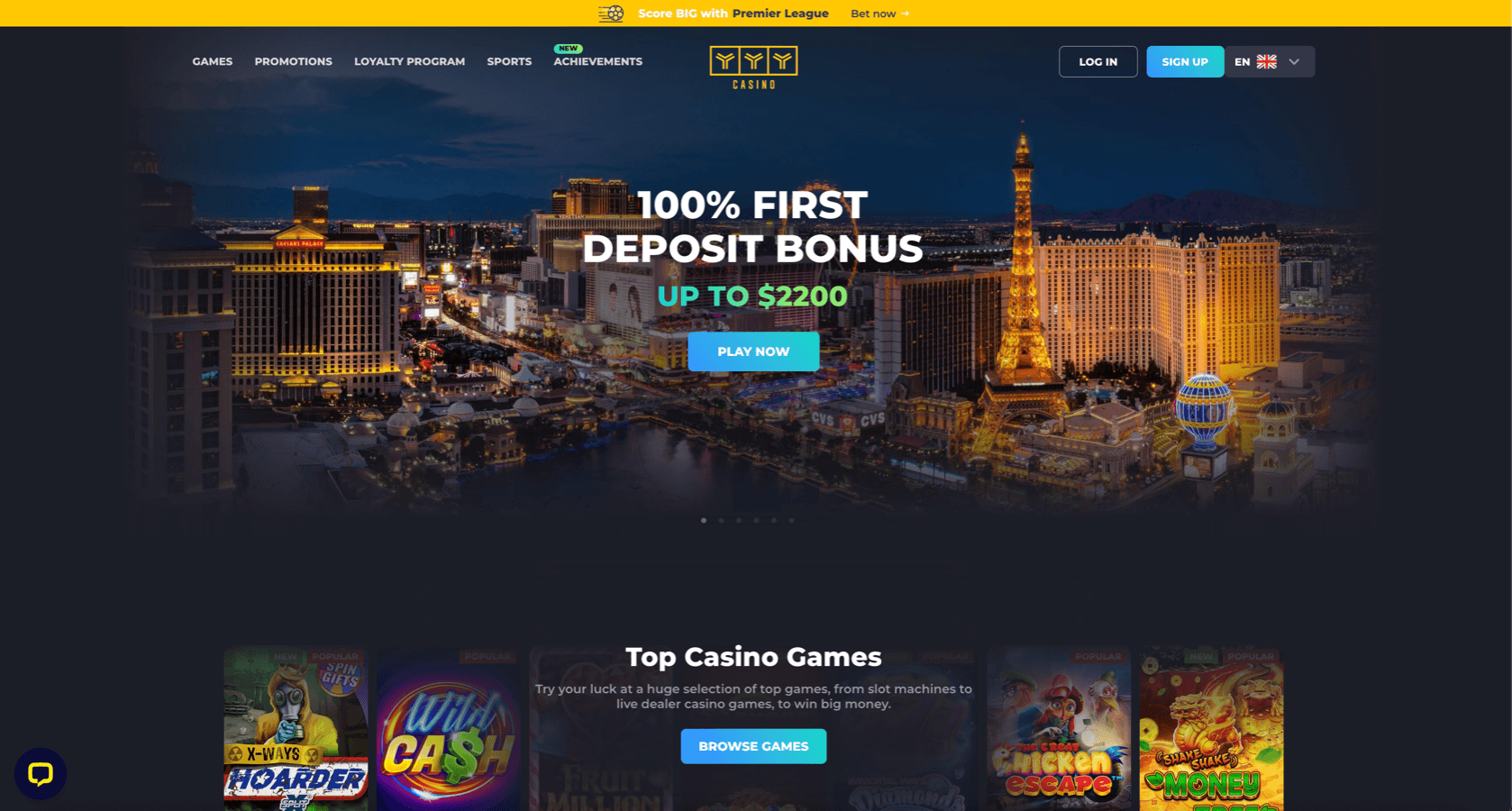 YYY Casino screenshot