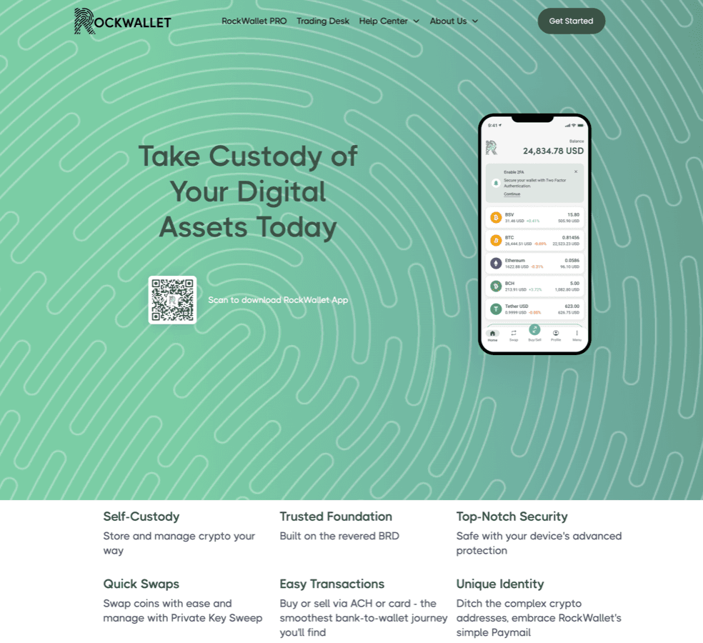 RockWallet Screenshot