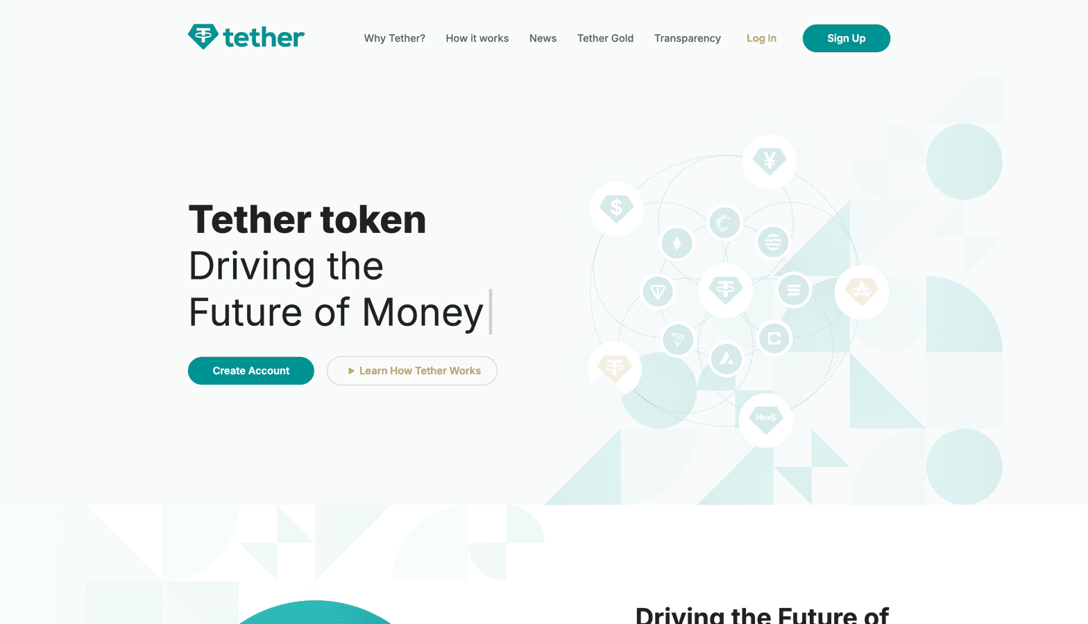 Tether (USDT) screenshot