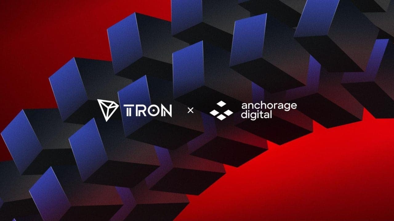 Anchorage Digital, 네이티브 TRX 스테이킹 및 TRC-20 자산 지원으로 TRON 지원 확대