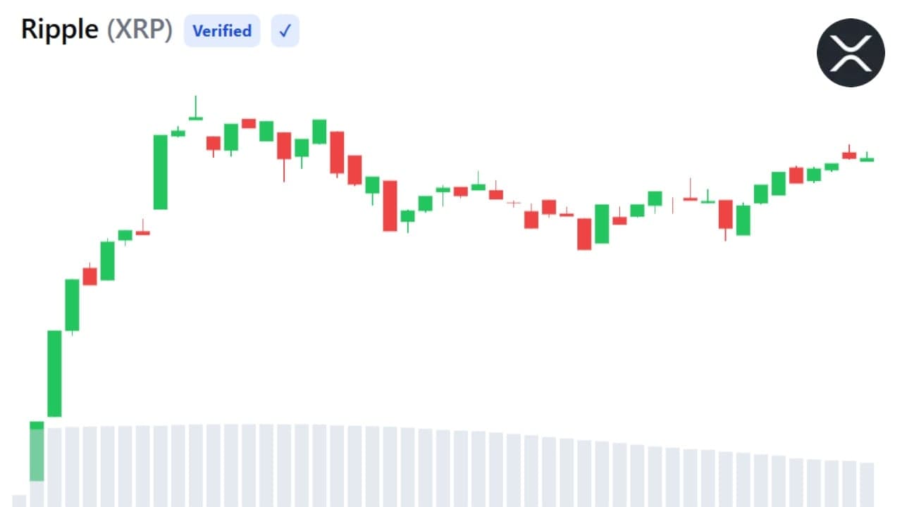 XRPのアクティブアドレス数が2カ月ぶりの高水準を記録しましたが、市場心理は弱気に転じています。