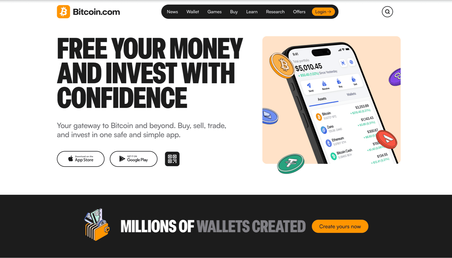 bitcoincom-wallet screenshot