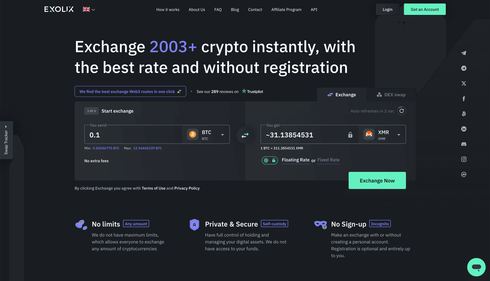affiliate-exolix-screenshot