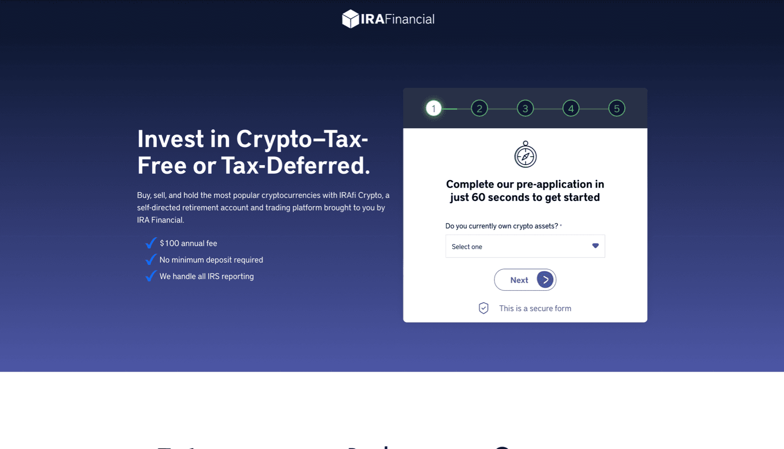 ira-financial screenshot