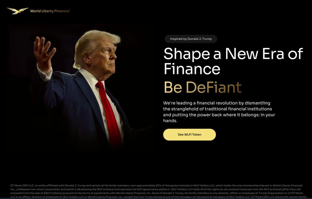 wlfi platform screenshot