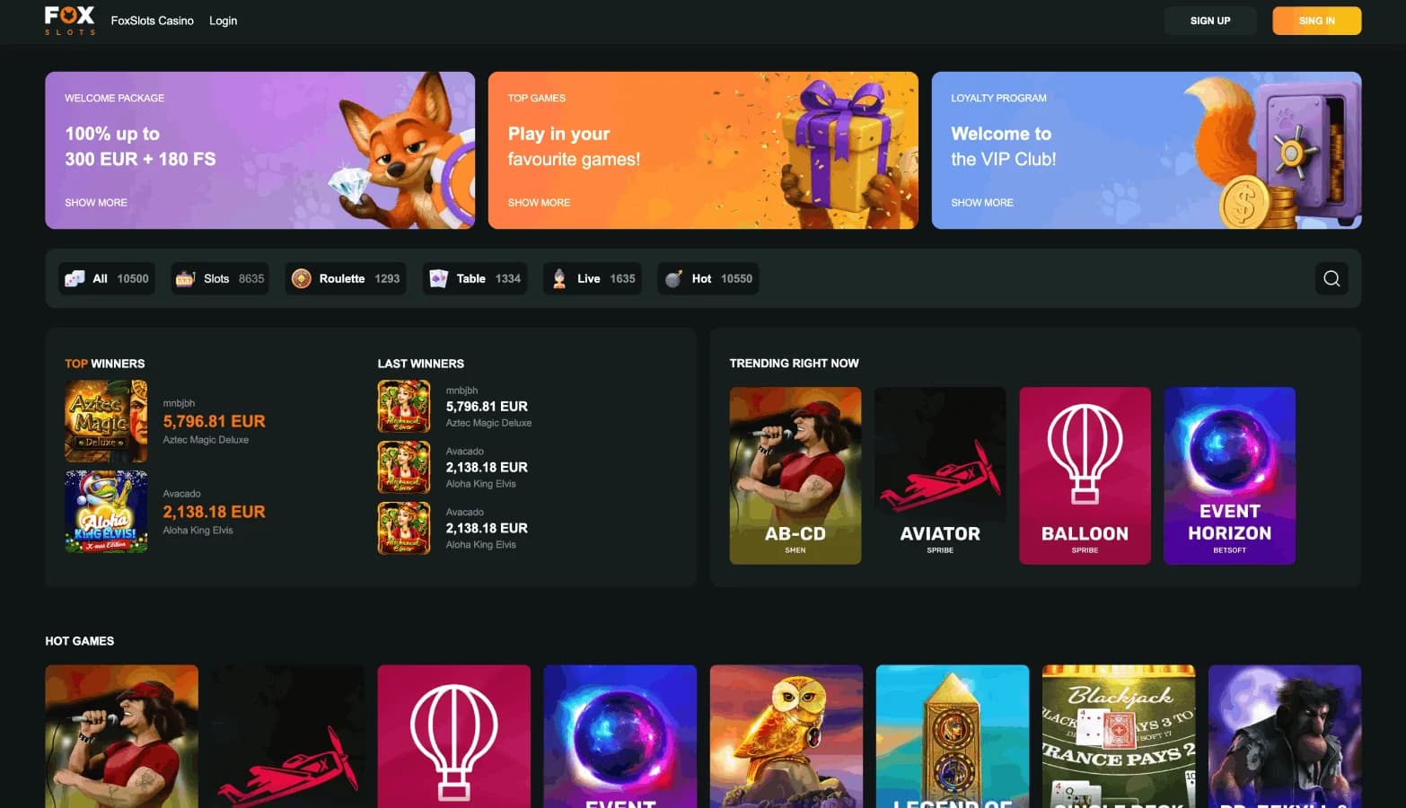 foxslots_screen
