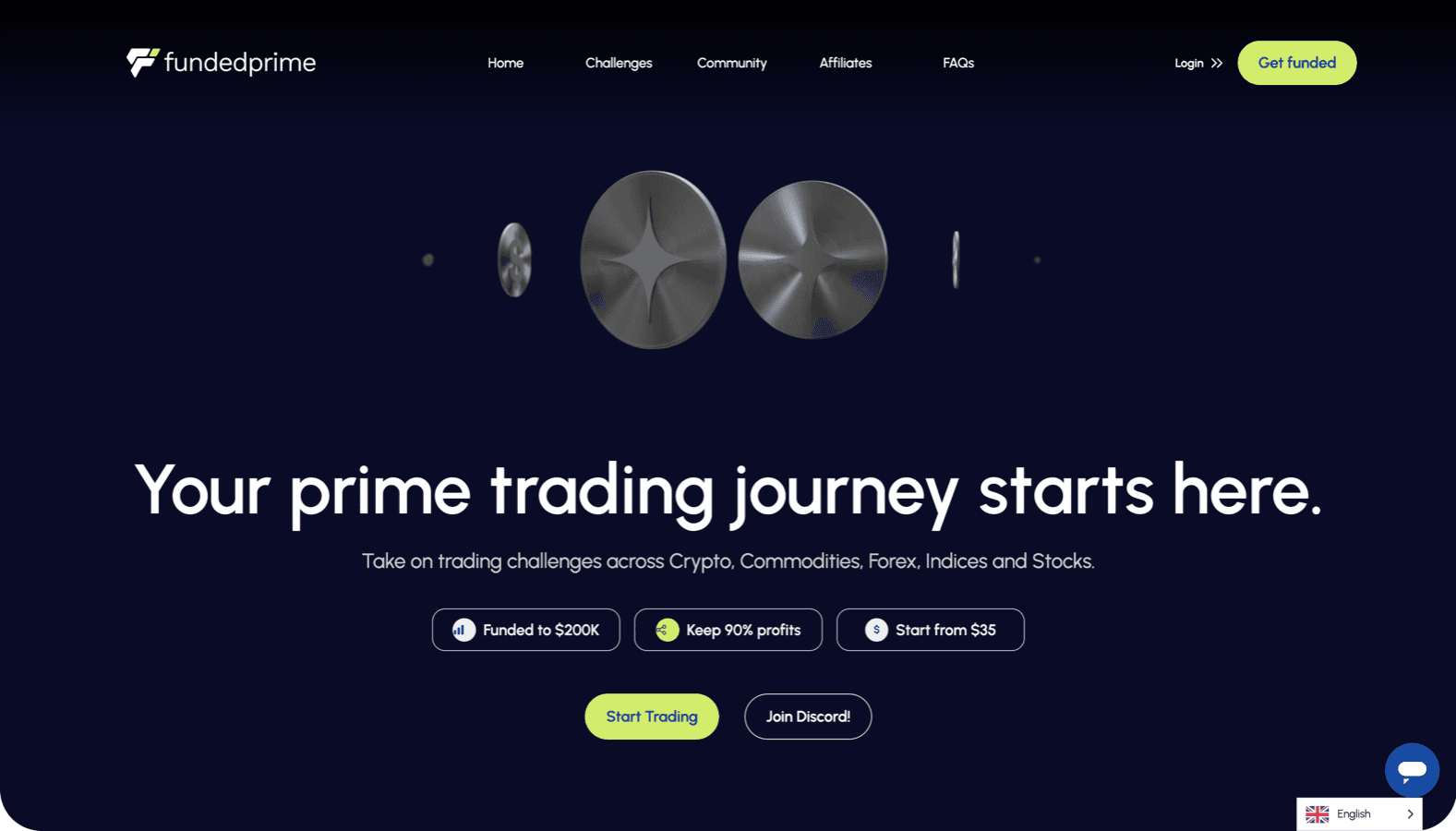 Funded Prime screenshot