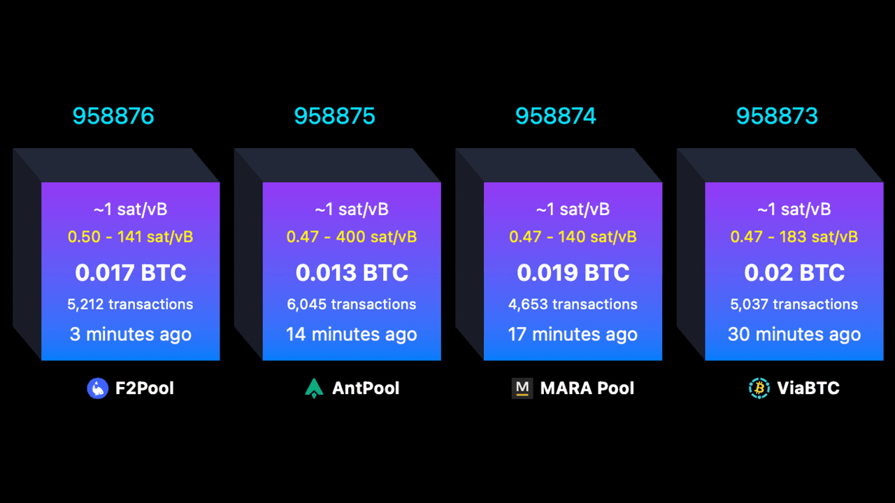 Was passiert, wenn ein Bitcoin-Block voll ist? Jedes Byte löst eine Live-Gebührenauktion aus