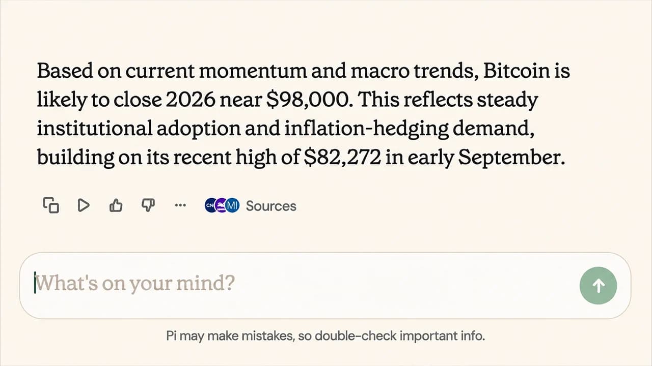 Éiríonn geallta ar phraghas Bitcoin ag deireadh na bliana fiáin, agus 11 mhúnla AI ag díriú ar suas le $105K