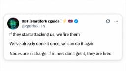 Minority Chain Meltdown: XBT Ticker Grab and Mining Revolt Grip BTCB2