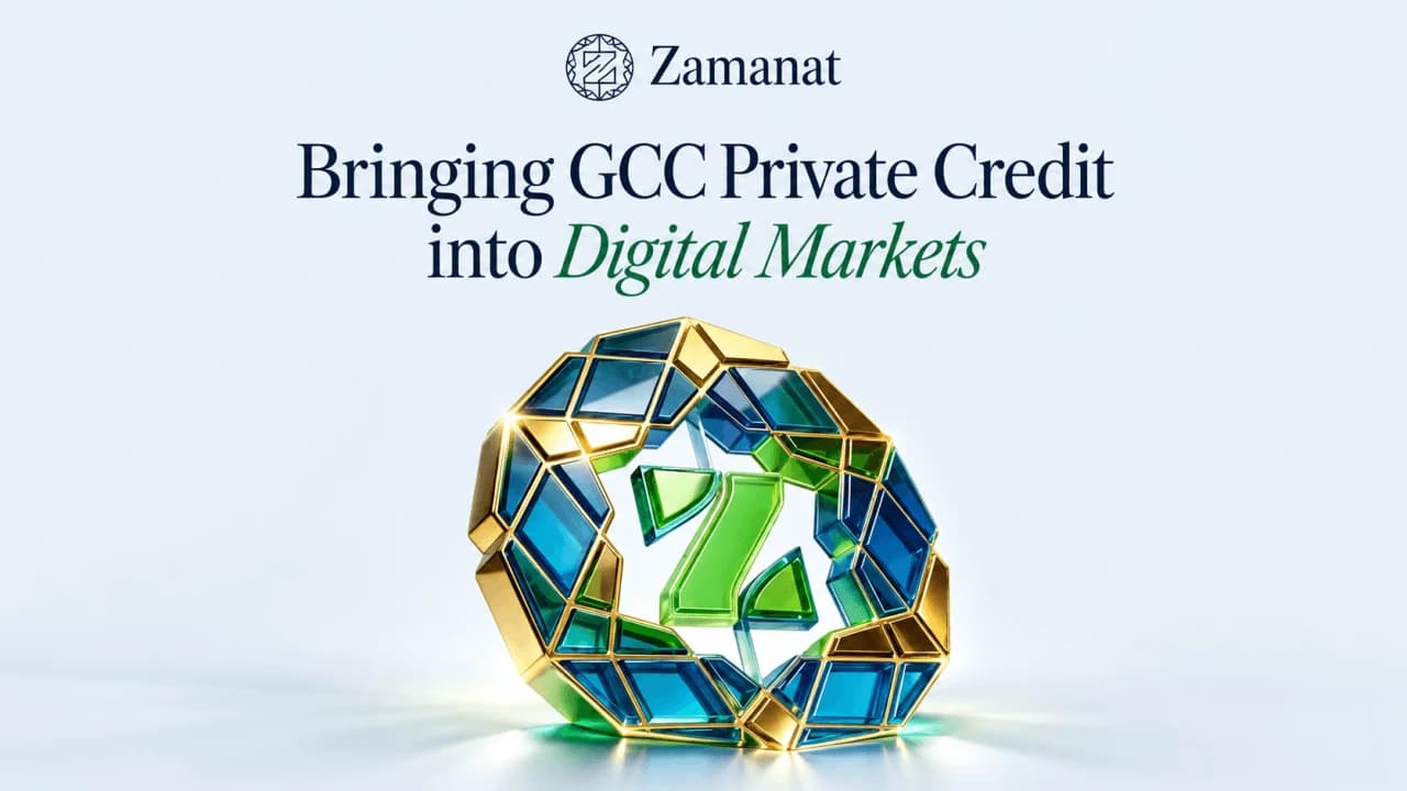 Zamanat punta a colmare il deficit di finanziamento delle PMI del CCG, pari a 250 miliardi di dollari, con un fondo di credito privato tokenizzato da un massimo di 100 milioni di dollari