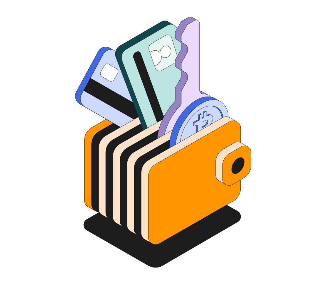 Bitcoin Exchange Illustration