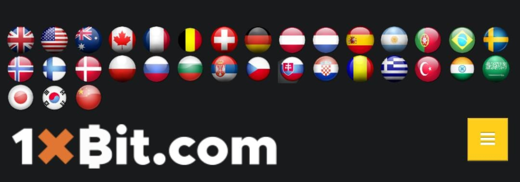 Play Anonymously on 1xBit — In 60+ Languages and 40+ Cryptos