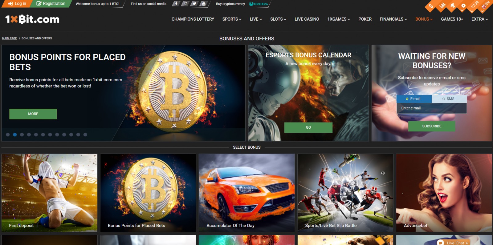 How 1xBit Loyalty Points & Cashback Work