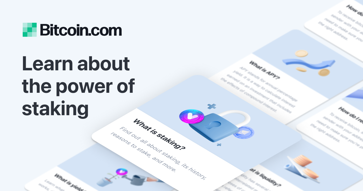 What is staking? Learn about crypto and DeFi Get Started with