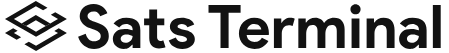 Sats Terminal Logo
