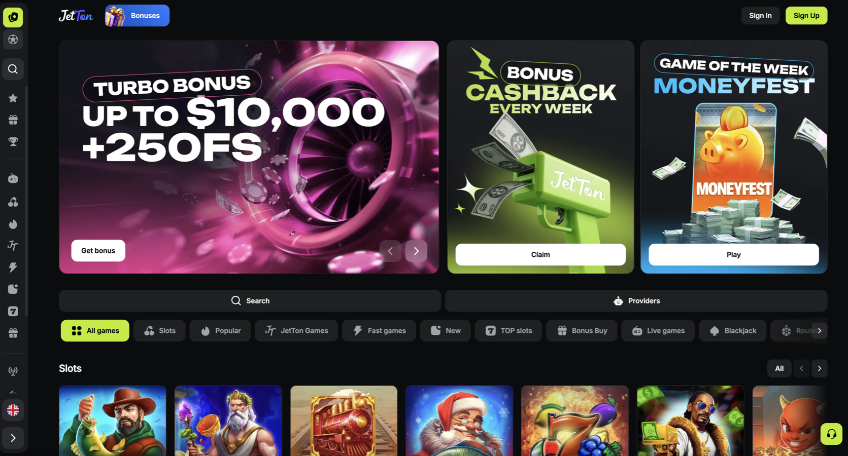 제트톤 카지노 – 제한 없음, KYC 없는 암호화폐 게임과 대규모 보상