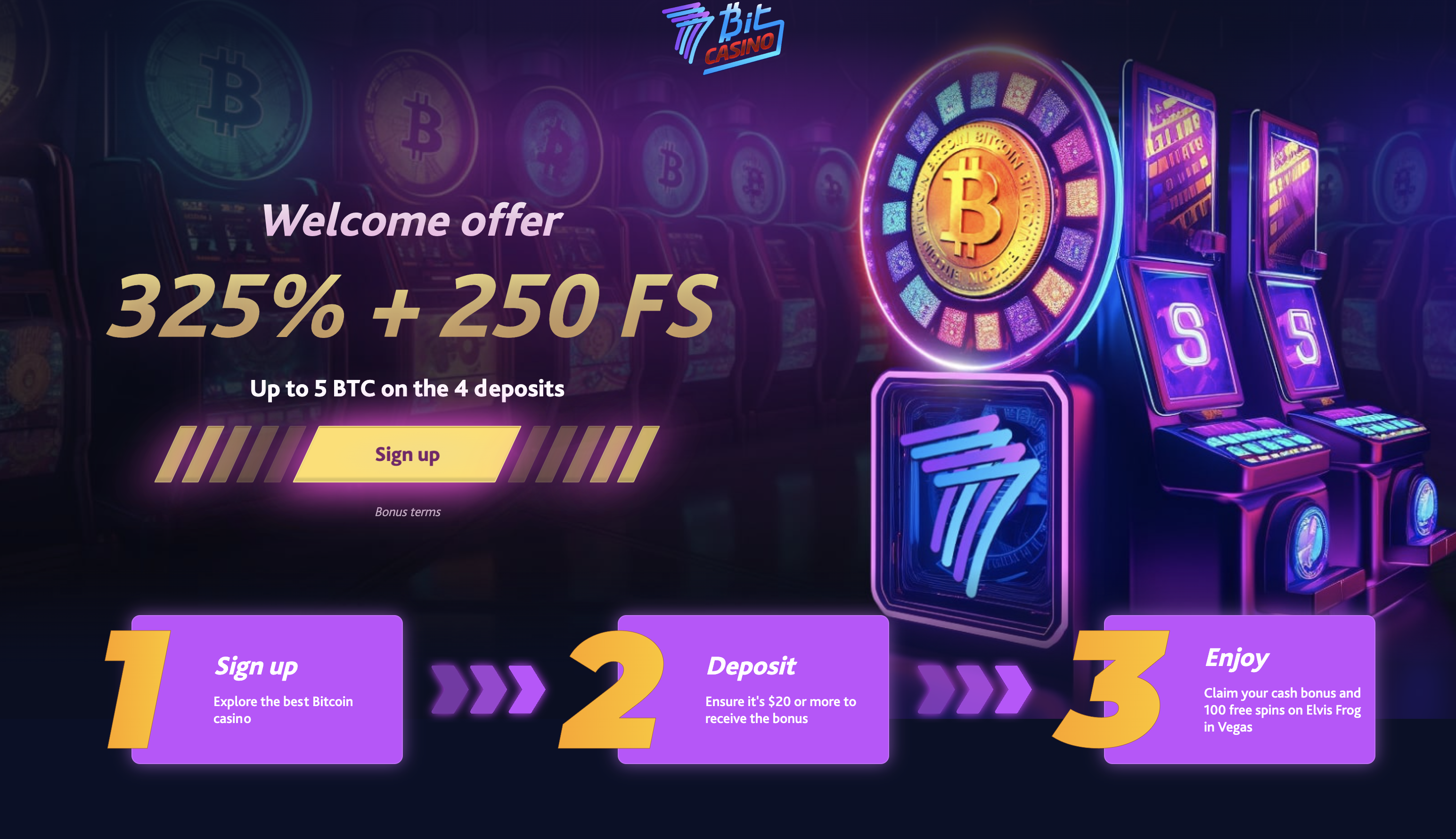 bitcasino free spins