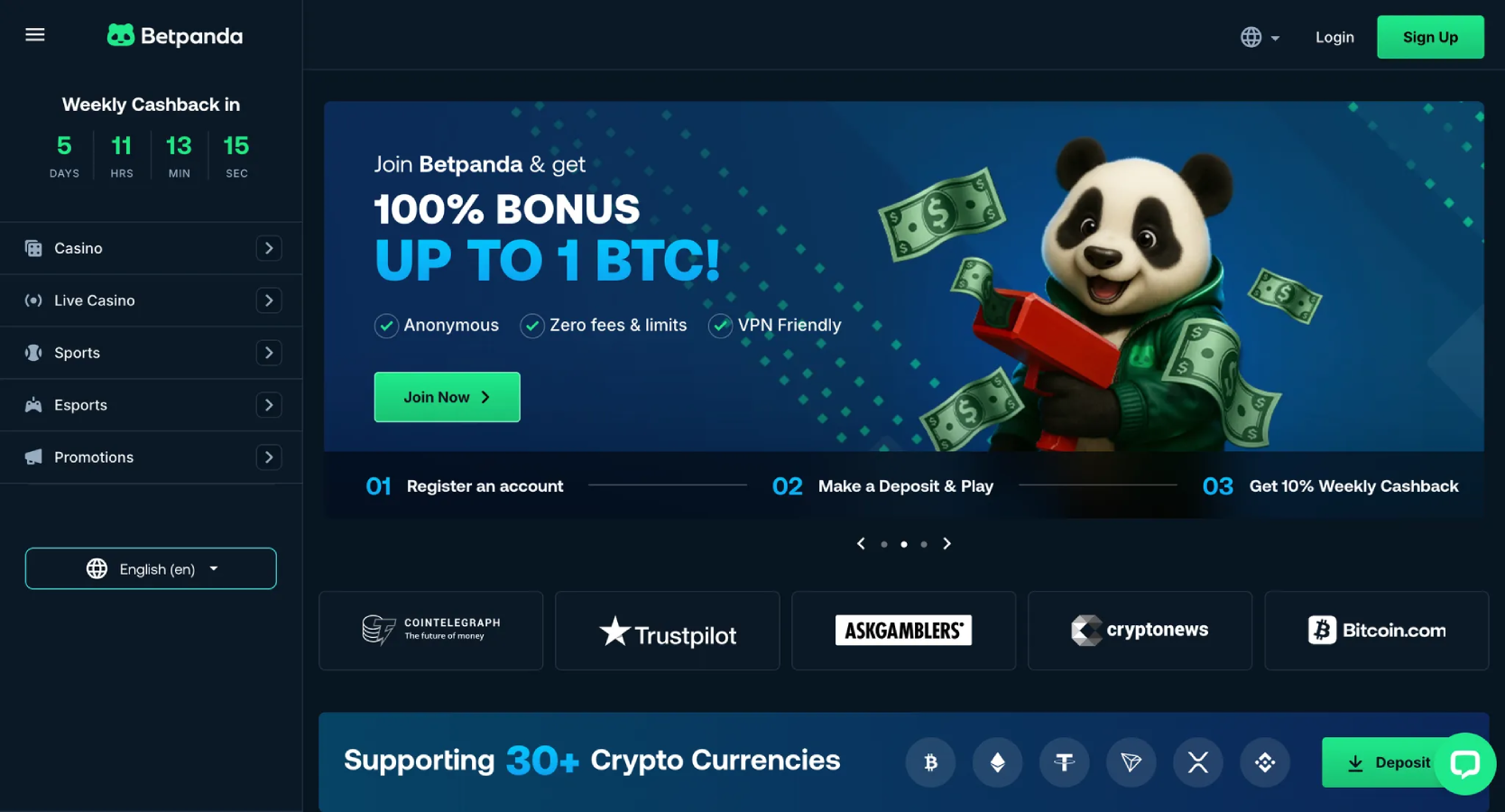 Betpanda screenshot