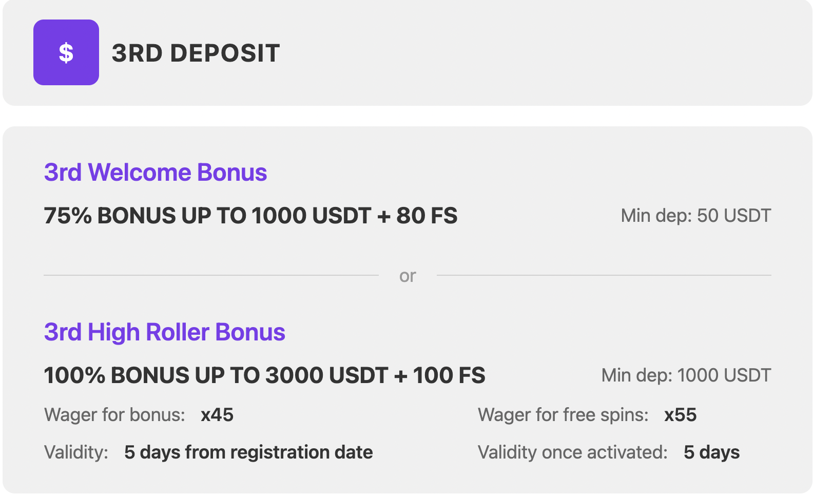 Weiss welcome offer 3