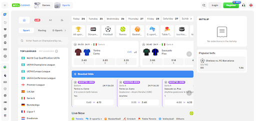 screenshot kasyna win