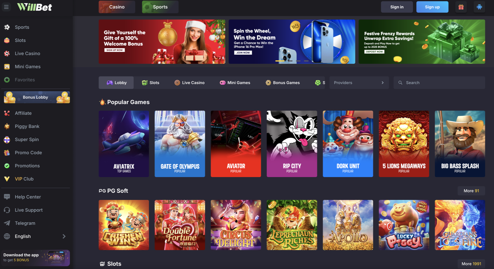 Willbet – Crypto Casino & Sportsbook with Limitless Withdrawals