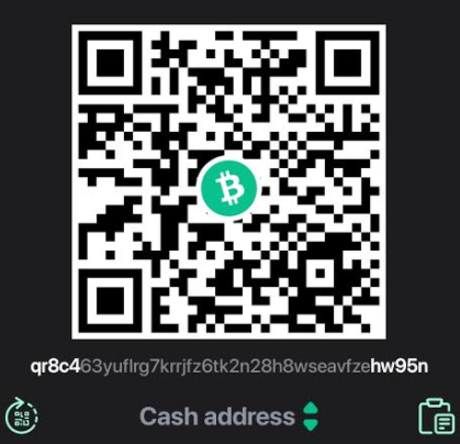 Bitcoin Cash QR code