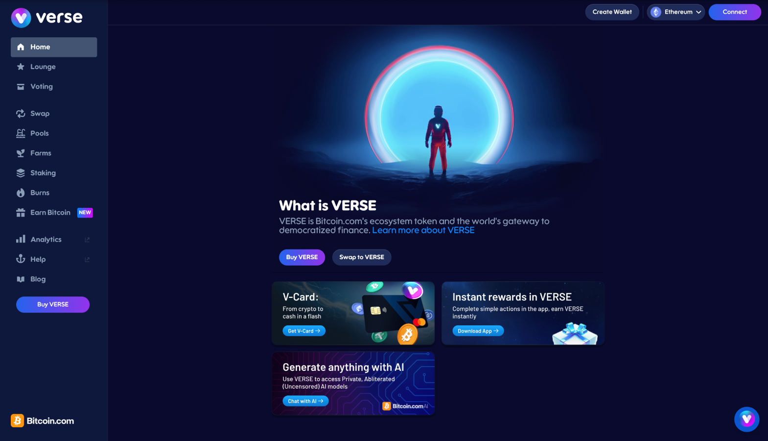 Verse DEX Overview Review | Bitcoin.com