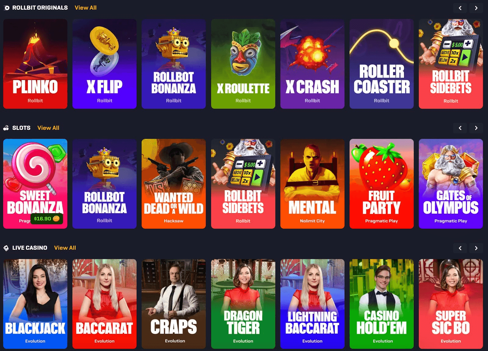 What Are Crash, X-Roulette & Other Rollbit Originals?