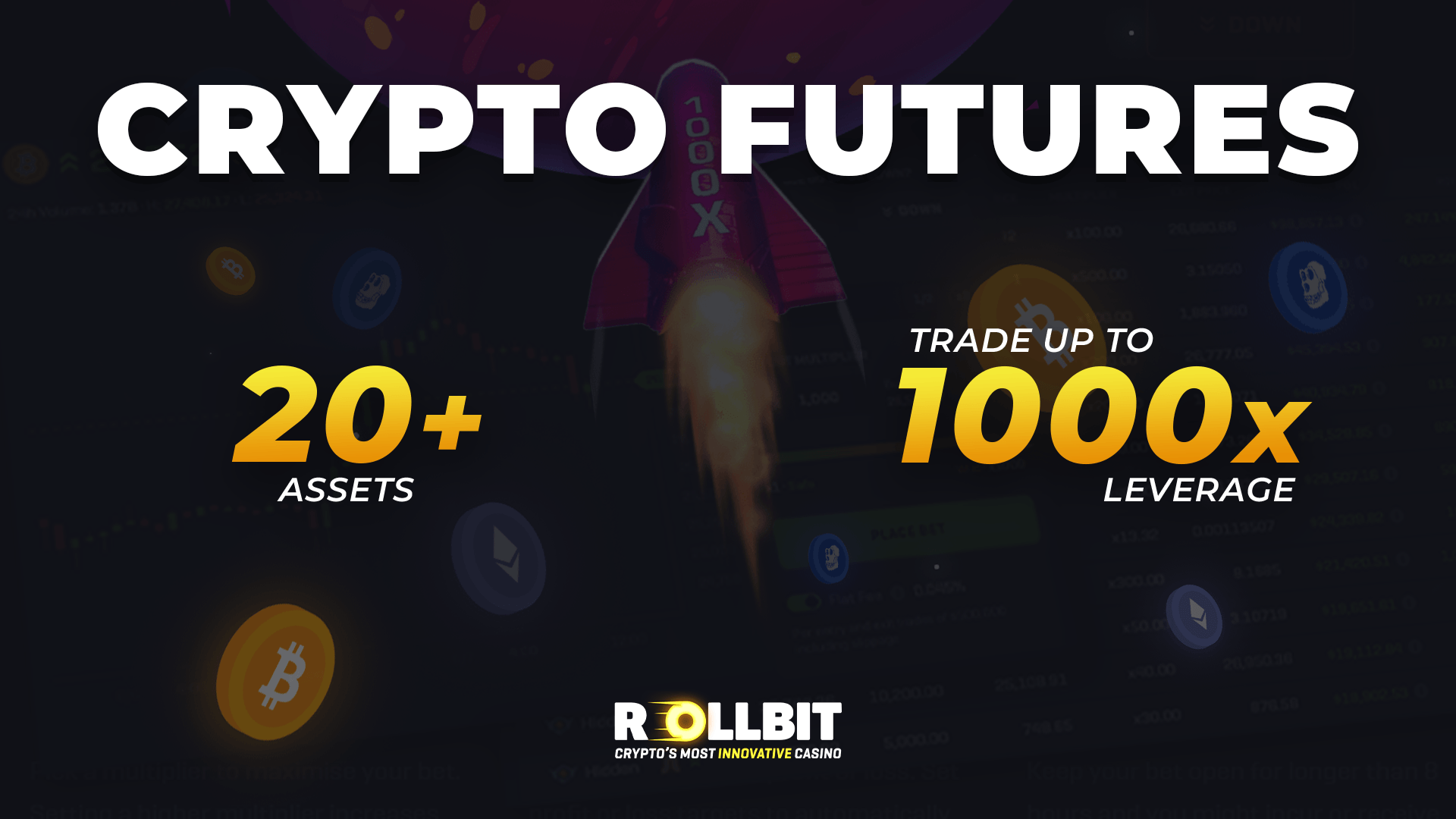 Crypto Trading on Rollbit: Leverage, No Liquidation, No KYC