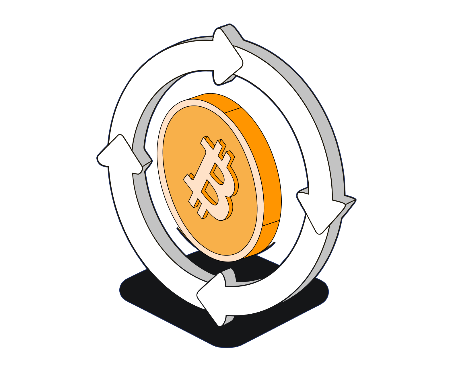 How does bitcoin exchange work?